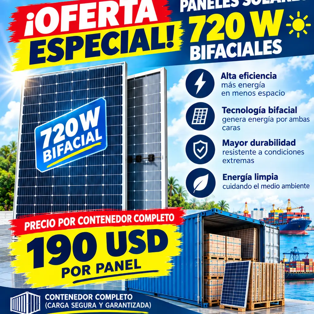 Panel Solar 720 W — imagen 1
