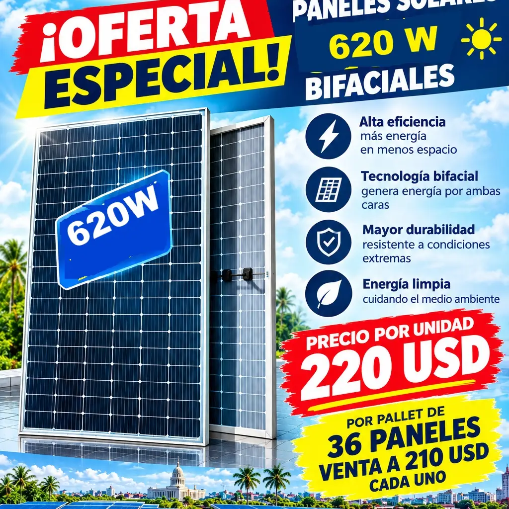 Panel Solar 620 W — imagen 1