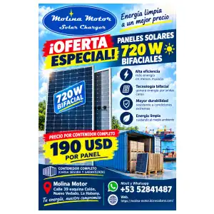 Panel Solar 720 W miniatura 1