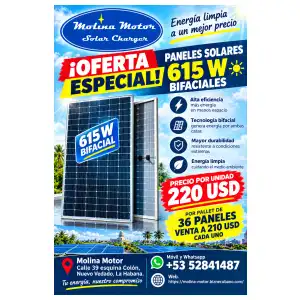 Panel Solar 615 W miniatura 1